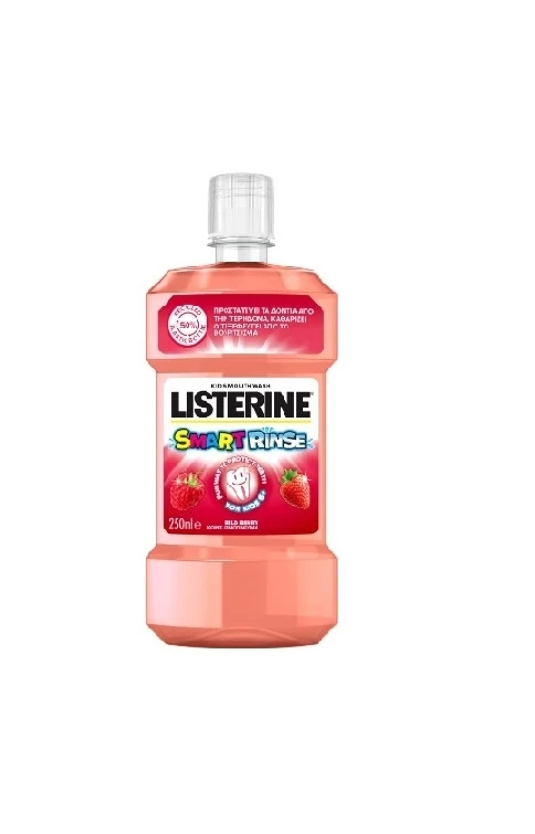 LISTERINE APA GURA 250ML SMART RINSE KIDS